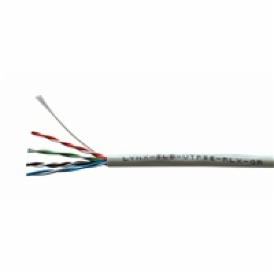 Lynx CS LYNX-SLD-UTP5E-RLX-GR UTP, Cat5E, drát, PVC, Eca,...