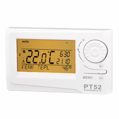 PT52 Termostat s OpenTherm komunikací