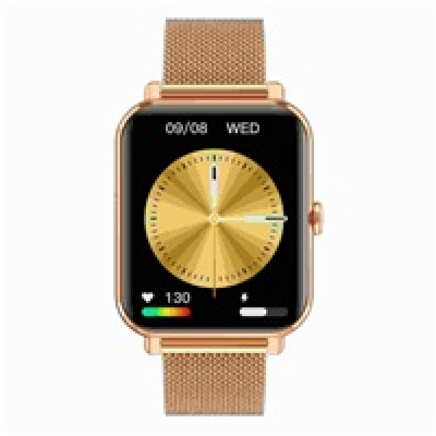 Garett Smartwatch GRC CLASSIC Gold steel