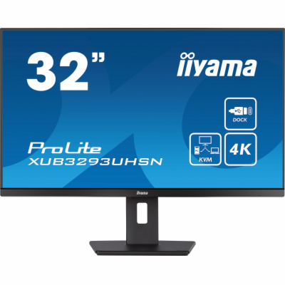 iiyama ProLite/XUB3293UHSN-B5/31,5"/IPS/4K UHD/60Hz/4ms/B...