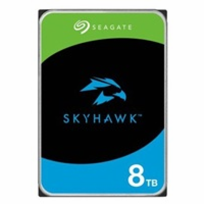 SEAGATE HDD 8TB SKYHAWK, 3.5", SATAIII, 5400 RPM, Cache 2...