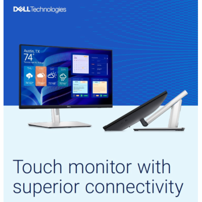 DELL P2424HT/ 24" Touch/ 16:9/ 1920x1080/ 1000:1/ 8ms/ Fu...