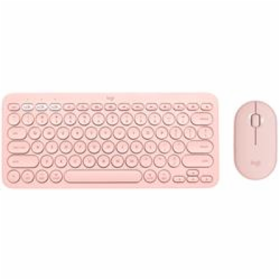 Logitech Pebble 2 Combo - TONAL ROSE - US INT L - 2.4GHZ/...