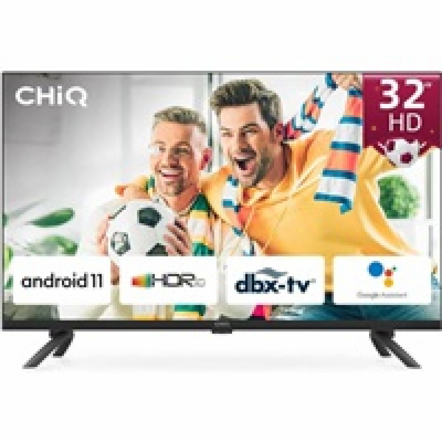 CHiQ L32G7L TV 32", HD, smart, Android 11, dbx-tv, Dolby ...