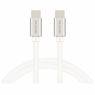 Swissten datový kabel USB-C / USB-C s textilním opletem, ...