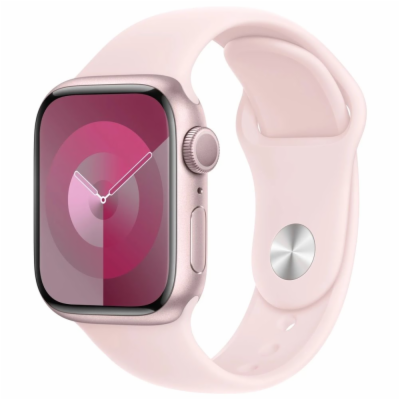 Apple Watch Series 9 41mm Růžový hliník se světle růžovým...