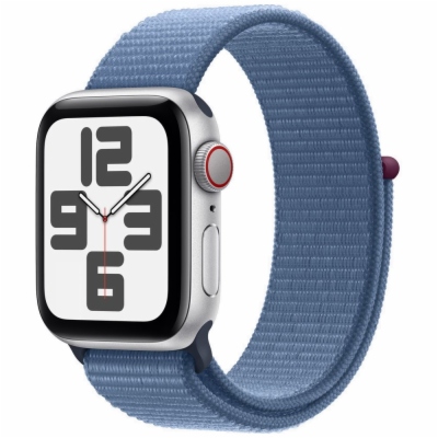 Apple Watch SE Cell/40mm/Silver/Sport Band/Winter Blue