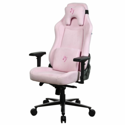 AROZZI herní židle VERNAZZA Supersoft Fabric Pink/ látkov...