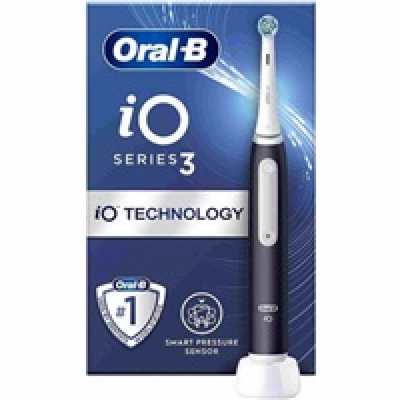Oral-B iO Series 3 Matt Black elektrický zubní kartáček, ...