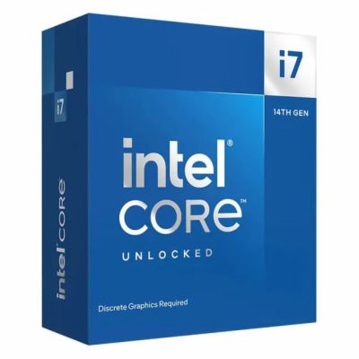 CPU INTEL Core i7-14700KF, až 5.6GHz, 33MB L3 LGA1700, BO...