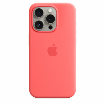 Apple Silikonové s MagSafe iPhone 15 Pro Max, světle melo...
