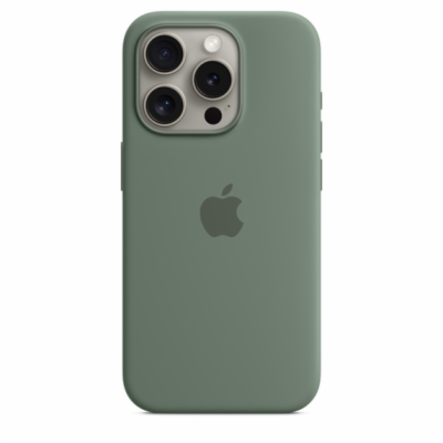 Apple Silikonové s MagSafe iPhone 15 Pro Max, cypřišově z...