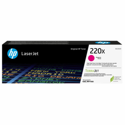 HP toner 220X (purpurový, 5500str.) pro LaserJet Pro 4202...