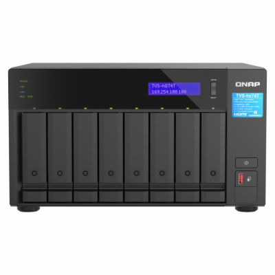 QNAP TVS-h874T-i7-32G (12core, ZFS, 32GB RAM, 8x SATA, 2x...