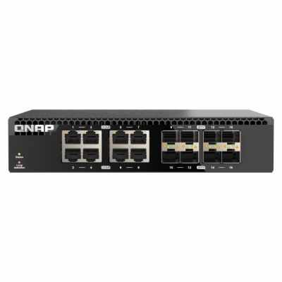 QNAP switch QSW-3216R-8S8T (8x 10G GbE porty + 8x 10G SFP...