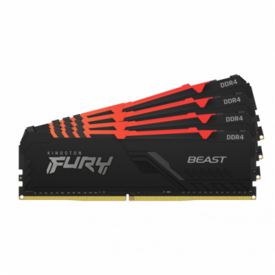 Kingston Fury Beast DIMM DDR4 64GB 3600MHz RGB (Kit 4x16GB)