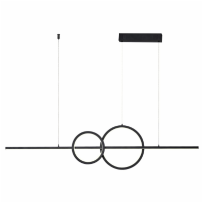 IMMAX NEO LITE RONDAS SMART závěsné svítidlo černé 131cm ...