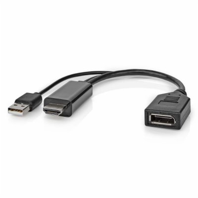 NEDIS adaptérový kabel DisplayPort - HDMI/ zástrčka Displ...