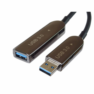 PremiumCord USB3.0 + 2.0 prodlužovací optický AOC kabel A...