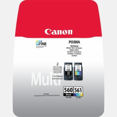 Canon cartridge PG-560/CL-561 PVP / Black +Color / 360str.