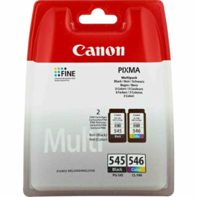 Canon cartridge PG-545/CL-546 + fotopapír GP-501/Multipac...