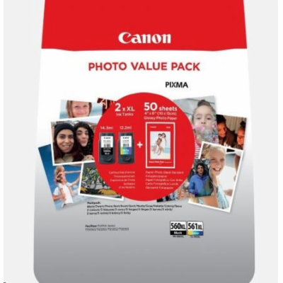 Canon cartridge PG-560XL / CL-561XL Multipack PHOTO VALUE...