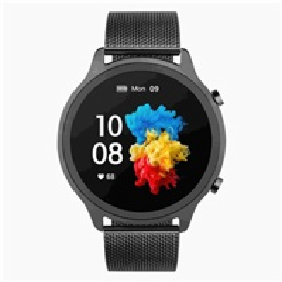 Garett Smartwatch Veronica černá, ocel
