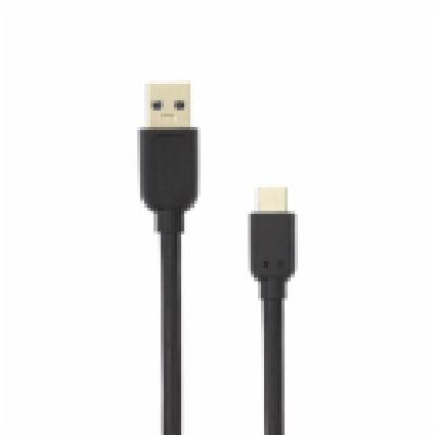 SBOX kabel USB 2.0 A - Typ C M/M, 2 m, retail, černá