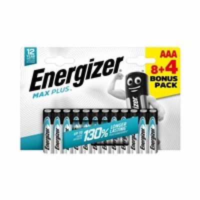 Energizer MAX Plus - Mikrotužka AAA/12 ks - 8+4 zdarma