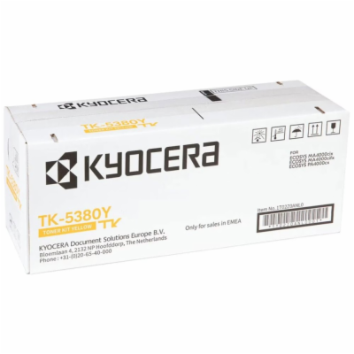 Kyocera toner TK-5380Y yellow na 10 000 A4 stran, pro PA4...