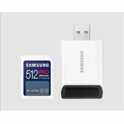 Samsung SDXC PRO ULTIMATE/SDXC/512GB/200MBps/UHS-I U3,V30...