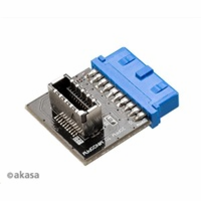 AKASA redukce AK-CBUB51-BK USB 3.0 19-pin MB header na US...