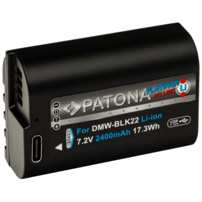 PATONA baterie pro digitální kameru Panasonic DMW-BLK22 2...