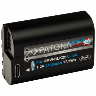 PATONA baterie pro foto Panasonic DMW-BLK22 2400mAh Li-Io...