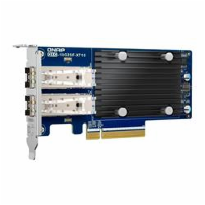 QNAP QXG-10G2SF-X710 - Dvouportová síťová rozšiřující kar...