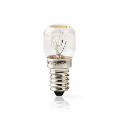 NEDIS žárovka E14/ T22/ do trouby/ 15 W/ 80 lm/ žhavící