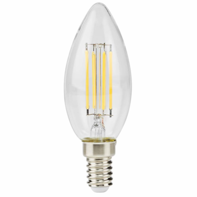 NEDIS LED žárovka E14/ svíčka/ 4,5 W/ 220 V/ 470 lm/ 2700...