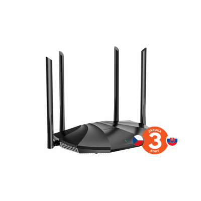 Tenda TX2 AX1500 WiFi6 Router, 1x GWAN, 3x GLAN, IPv6, 4x...