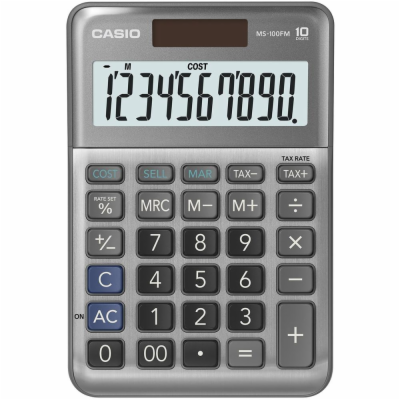 Kalkulačka CASIO MS 100FM, stolní