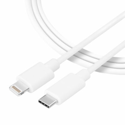 Tactical Smooth Thread Cable USB-C/Lightning 0.3m White T...