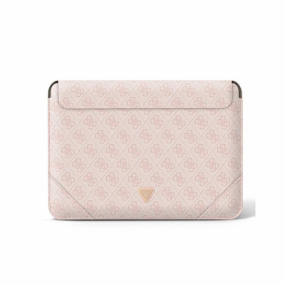 Guess 4G Triangle Logo Computer Sleeve 13/14" Pink Noste ...