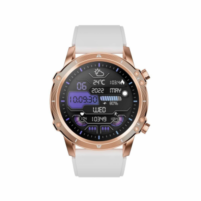 Chytré hodinky Carneo Adventure HR+ 2 generace - zlatá Ch...