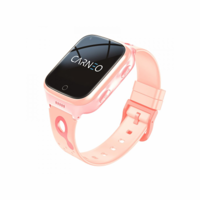 Dětské chytré hodinky CARNEO GUARDKID+ 4G Platinum ružové...