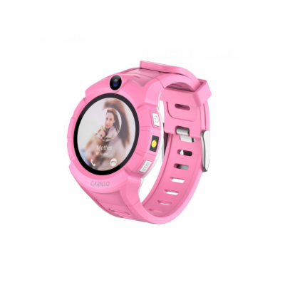 Chytré hodinky CARNEO GUARDKID+ MINI - růžové Hodinky se ...