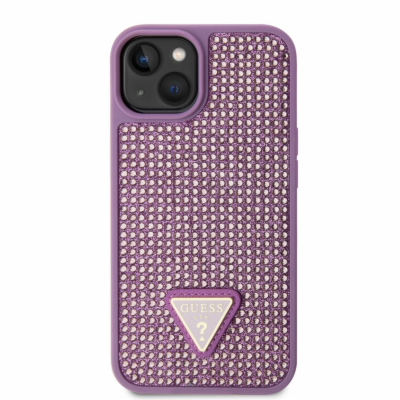 Guess Rhinestones Triangle Metal Logo Kryt pro iPhone 14 ...
