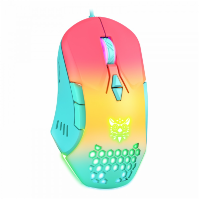 DeTech Herní myš Onikuma CW902, optická, 7D, RGB, multico...
