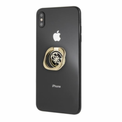 Guess Ring stand Black/Gold Praktické držadlo ve tvaru pr...
