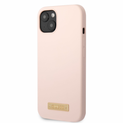 Guess Silicone Metal Logo MagSafe Zadní Kryt pro iPhone 1...