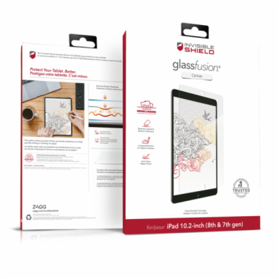 ZAGG Invisible Shield Fusion + Canvas hybridní sklo iPad ...