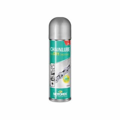 Motorex Chain Lube For Dry Conditions 300ml, sprej